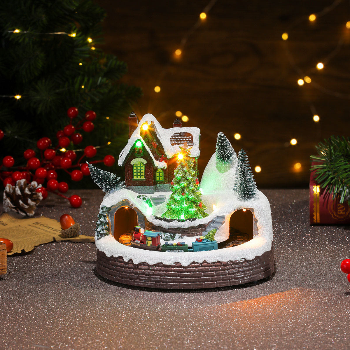 クリスマスビレッジ クリスマスツリー