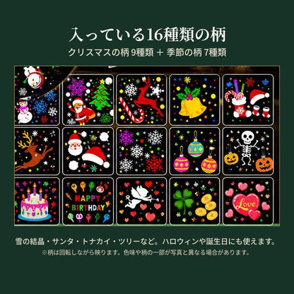 入っている16種類の柄